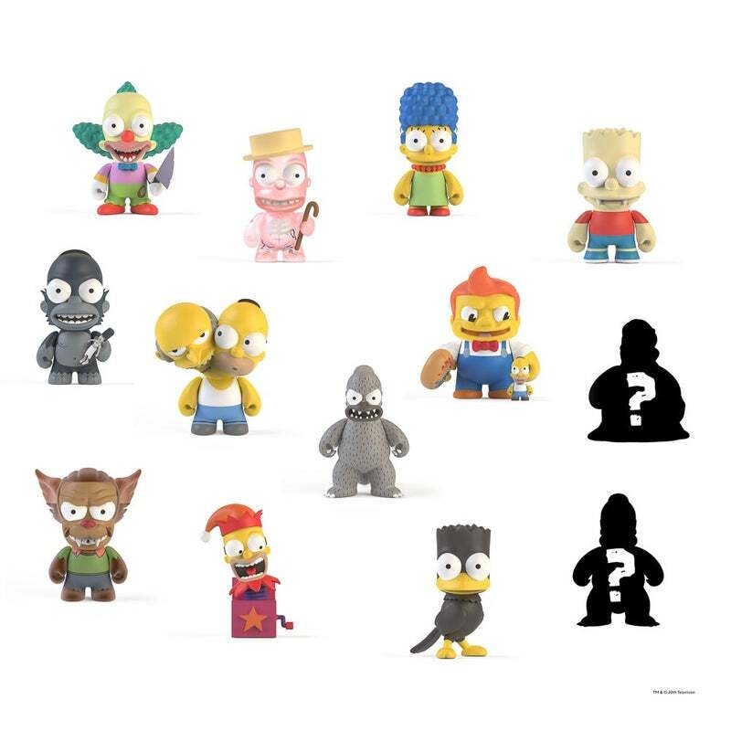 Kidrobot   The Simpsons Treehouse of Horror Blind Box Mini Figure Series 2