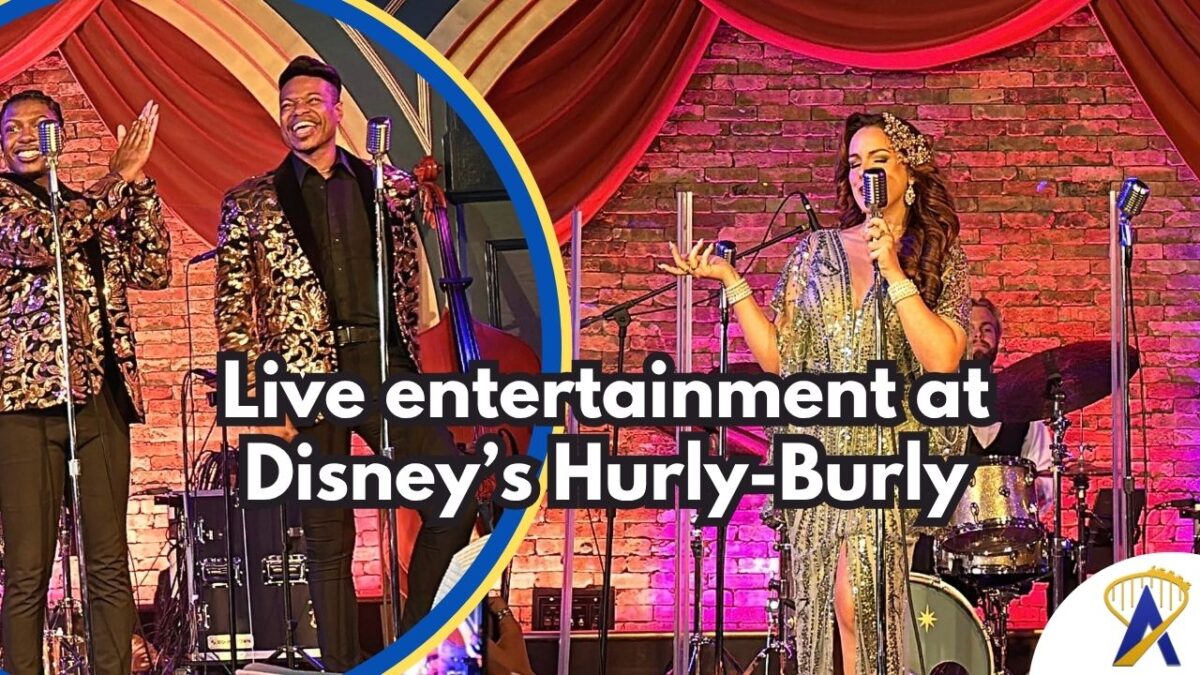 Live entertainment at Hurly-Burly Disney's Boardwalk - Photos by Dani meyering