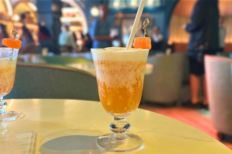 Overture in Orange drink Hurly-Burly Disney's BoardWalk 