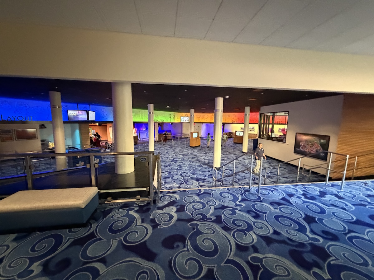 The interior of The Magic of Disney Animation