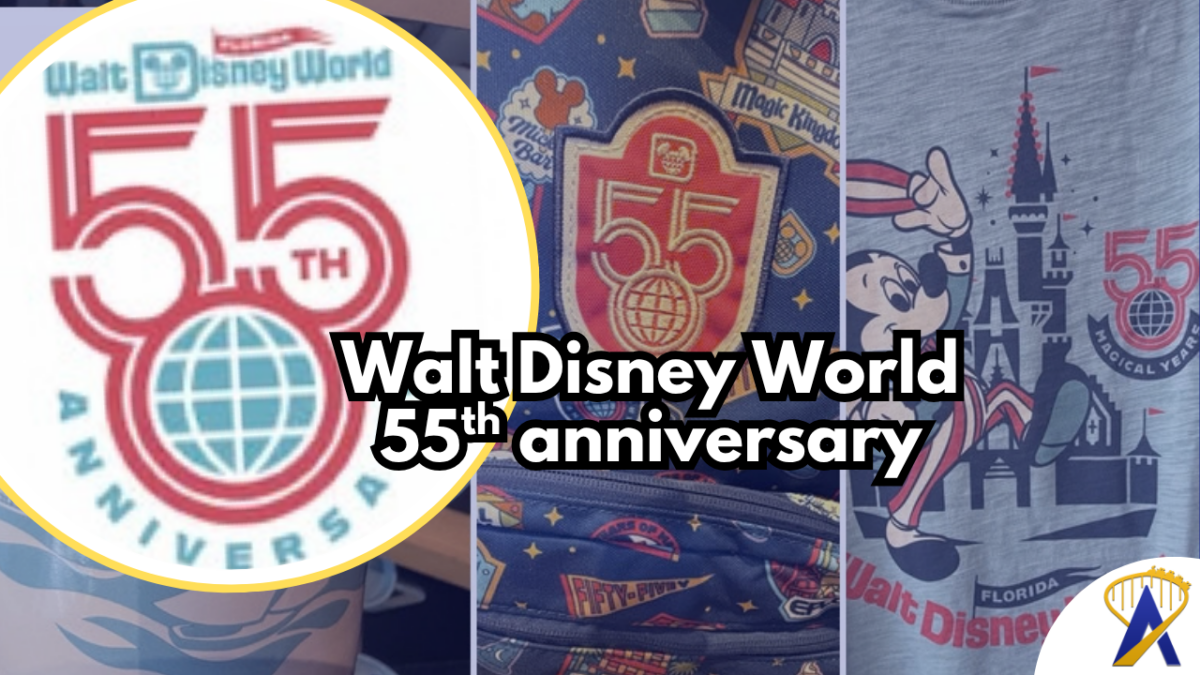 Walt Disney World 55th anniversary merchandise morning moment and expansion
