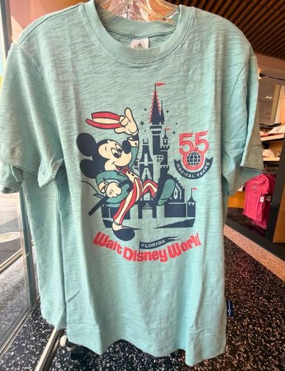 Walt Disney World 55th anniversary t-shirt