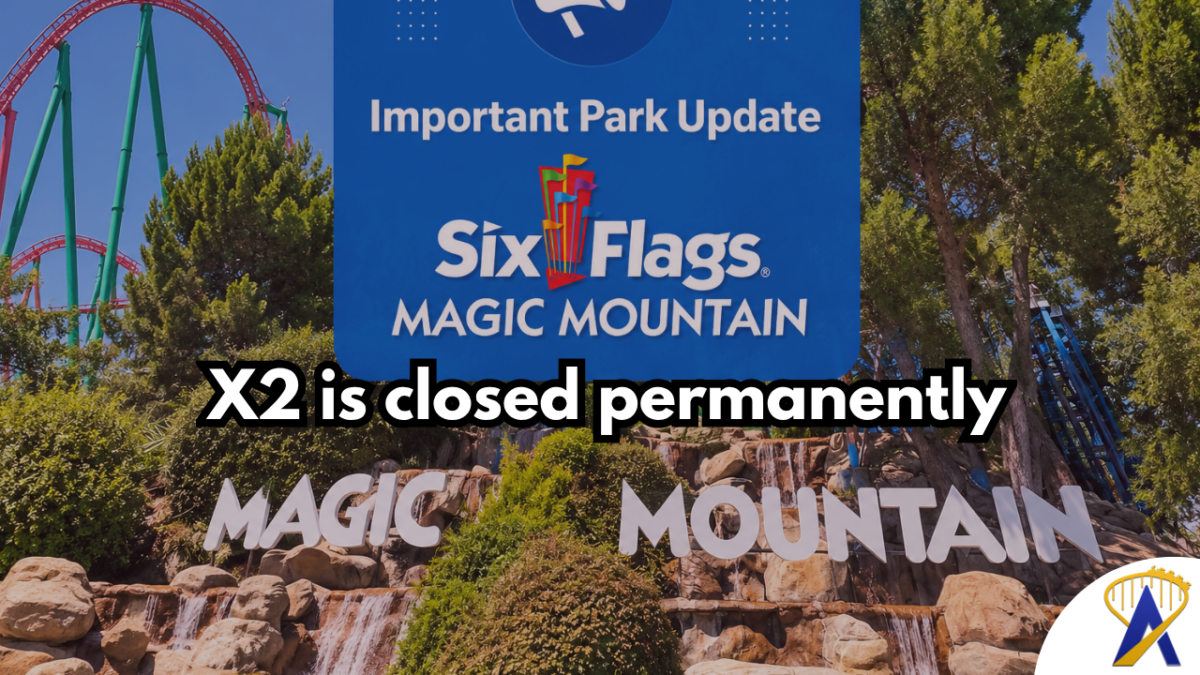 X2 closed at Six Flags Magic Mountain