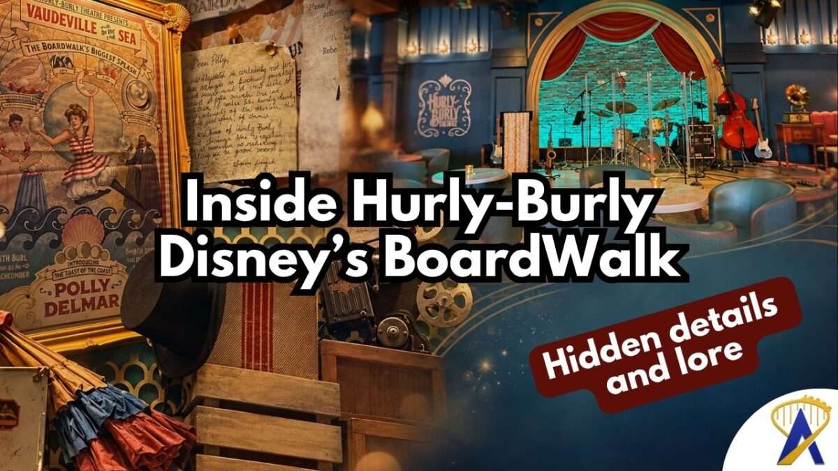 hidden details and atmosphere Hurly-Burly Disney's BoardWalk
