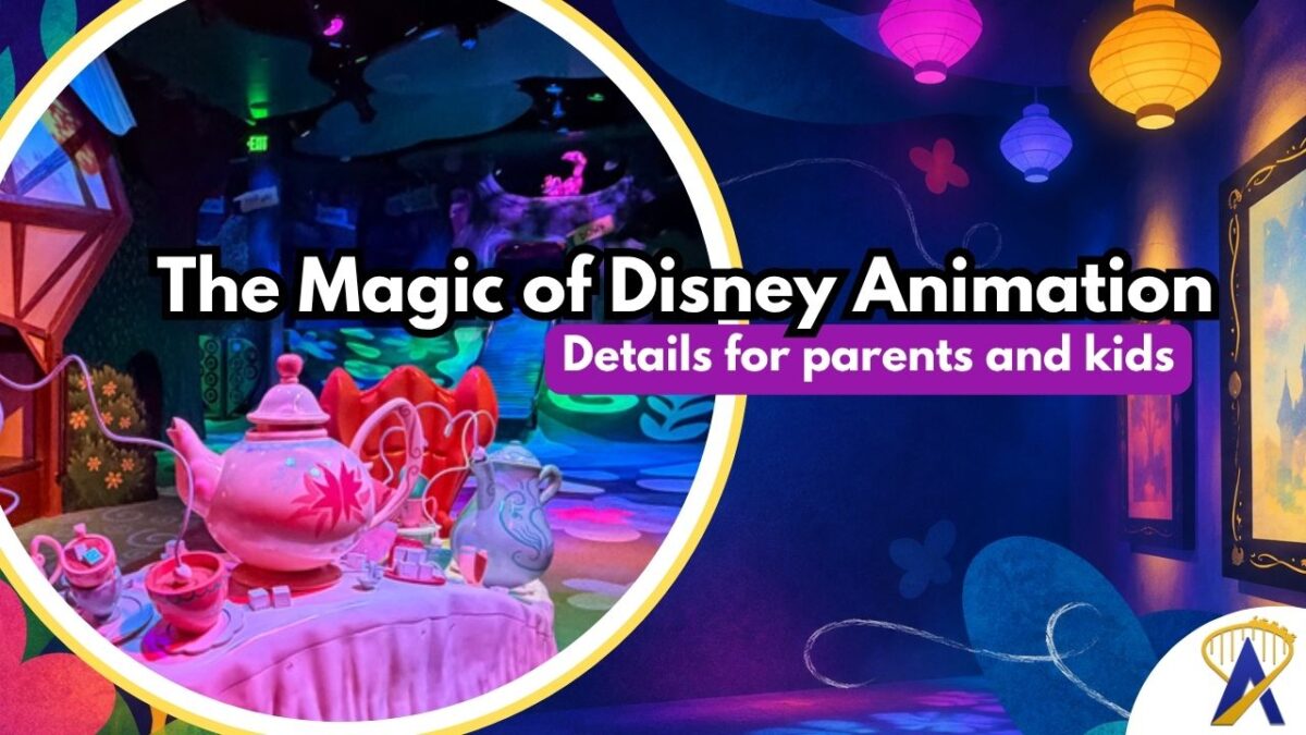 kids play area and things to do The Magic of Disney Animation - photo by Disney graphic by Attractions Magazine
