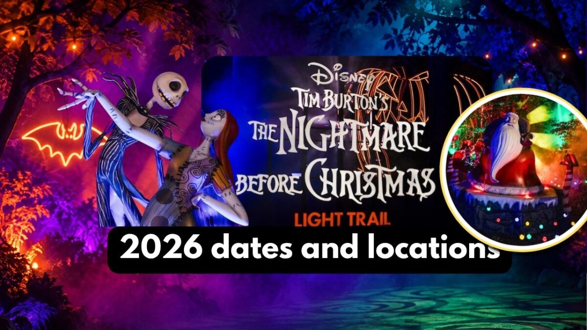 nightmare before christmas light trail 2026 composite
