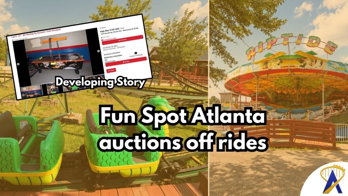 rides Fun Spot atlanta auction