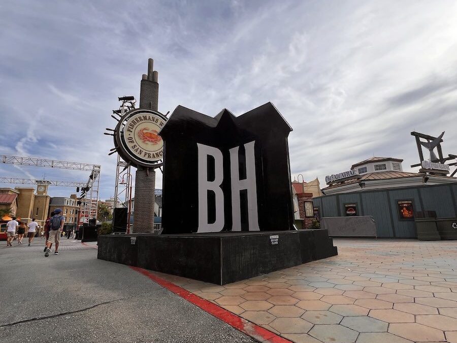 Blumhouse in Universal - photo by HHNstagram