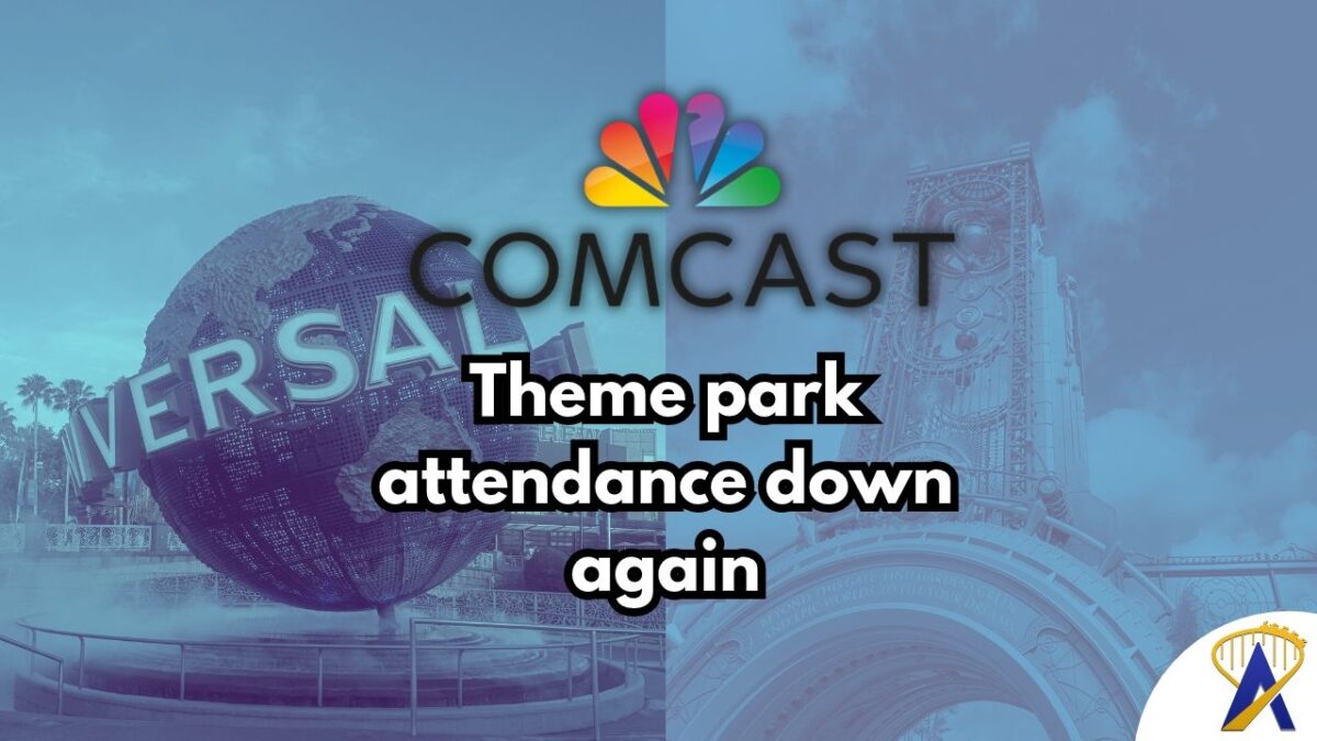 Comcast NBCUniversal earnings call theme park attendance down