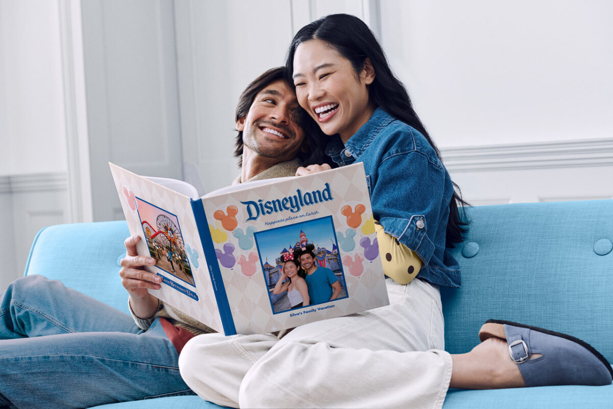 promotional photo for Disneyland Photo Book Shutterfly product
