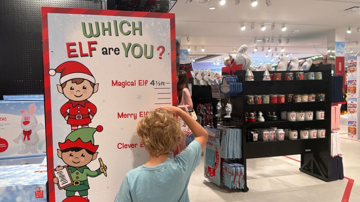 Elf height measurement Spirit Christmas