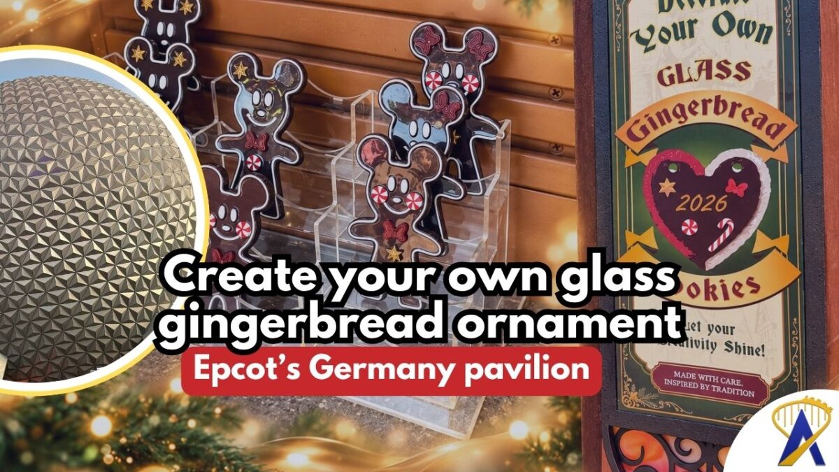 Epcot Germany gingerbread cookie ornaments
