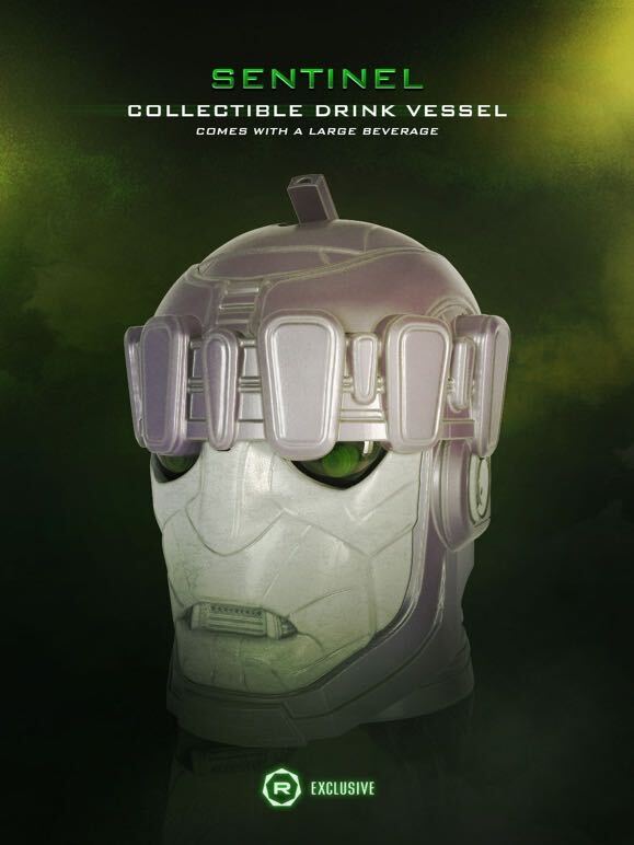 Sentinel Collectible Drink Vessel, that will be exclusive to Regal Cinemas. Image courtesy of Regal Cinemas.