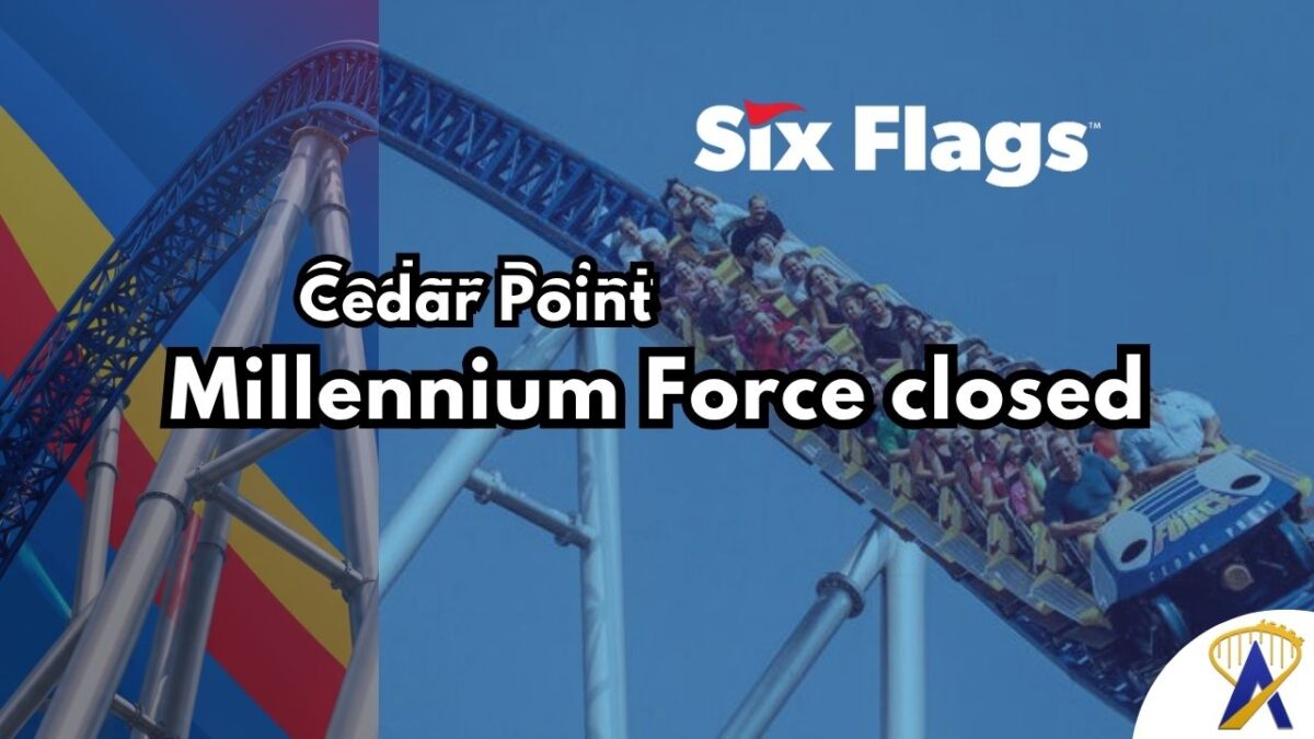 Millennium Force closed part fell Cedar Point