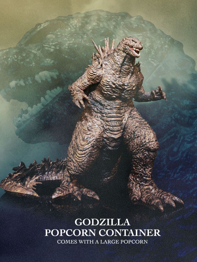Regal Godzilla popcorn bucket