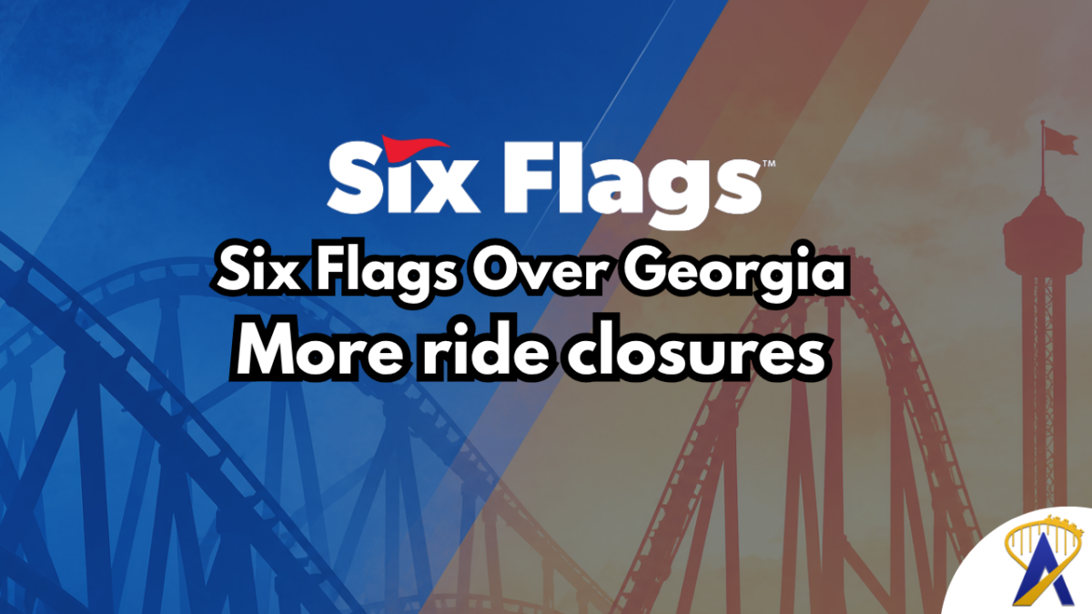 Six Flags Over Georgia reported ride closures