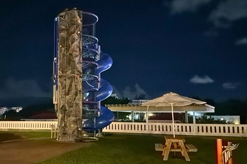 Sonesta Maho Beach Pelican's Nest climbing tower 