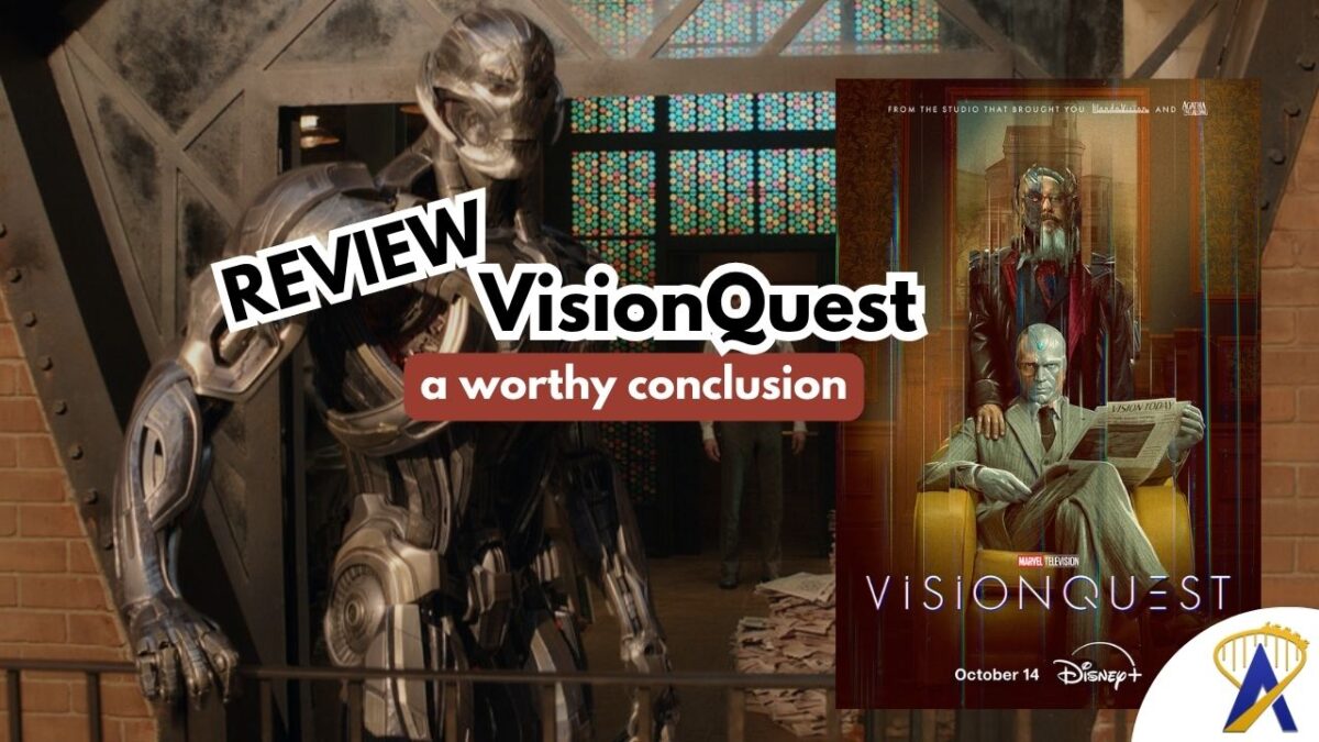 Spoiler free review visionquest disney+ ultron scene and poster
