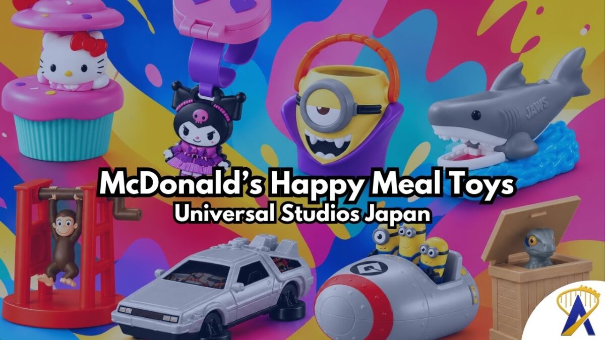 Universal Studios Japan McDonald's Happy Meal Toys