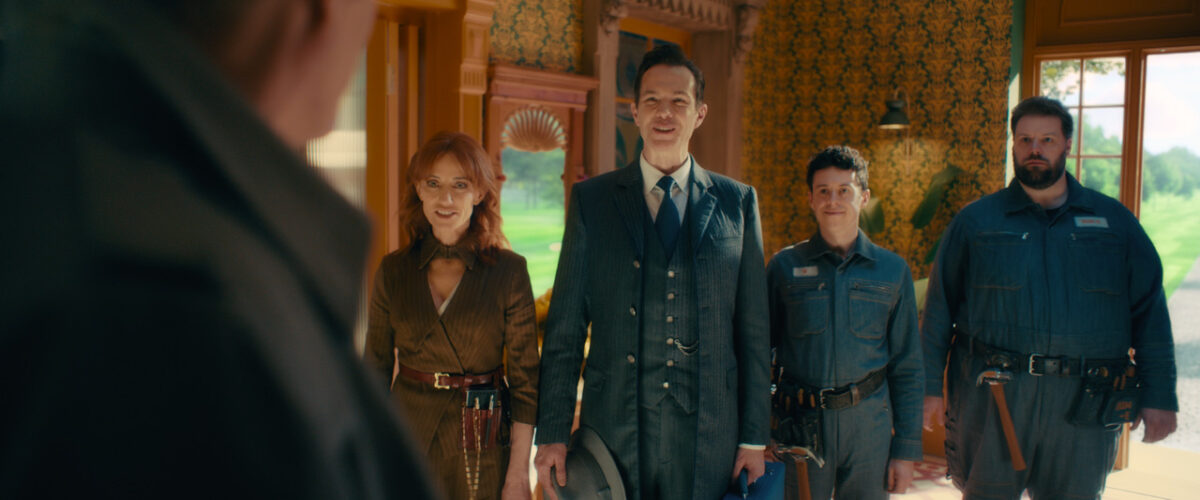 (L - R) Orla Brady, James D'Arcy, Johnathan Sayer, and Henry Lewis in VisionQuest