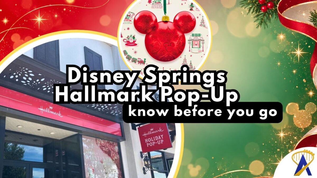 know before you go Disney Springs Hallmark